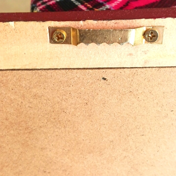 Framed cardinal in distressed wood/canvas print 16x12" (New) by valeri- Qvc - Picture 6 of 14